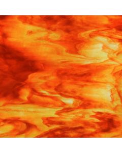 Youghiogheny Ice Yellow, Red Stipple Glass