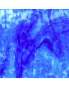 Youghiogheny Turquoise Blue Opal, Cobalt Blue Mottled Glass