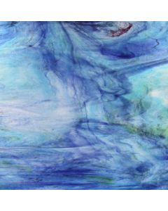 Youghiogheny Neodymium Pink, Blue, Purple, Bubblegum Stipple Glass