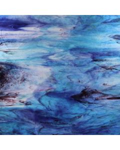 Youghiogheny Neodymium, Pink, Blue and Purple Stipple Glass