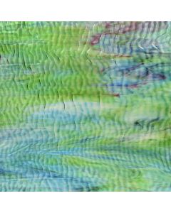 Youghiogheny Blue, Green, Pink Stipple Glass