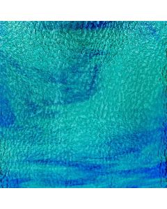 Youghiogheny Teal Cathedral with Cobalt Blue streaks Granite Glass