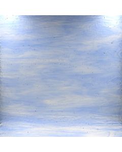 Wissmach Crystal/Superior Blue Fusible 96 Glass (before firing