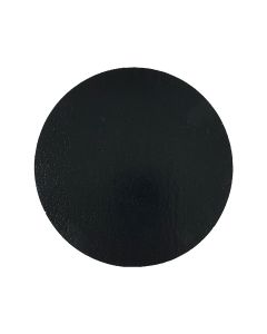 Black 6" Circle Fusible 96 Glass