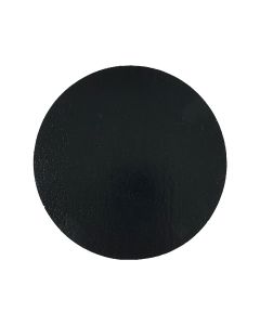 Black 12" Circle Fusible 96 Glass