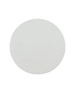 White 6" Circle Fusible 96 Glass