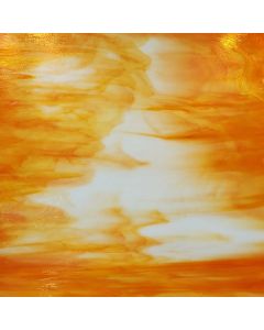 Youghiogheny Marigold and White Opal COE96 Glass